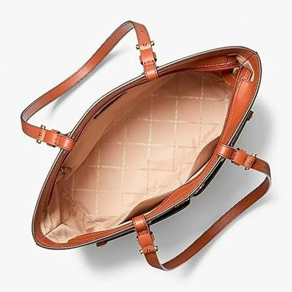 Michael Kors Jet Set Medium Logo Pocket Tote Bag - immagine 3