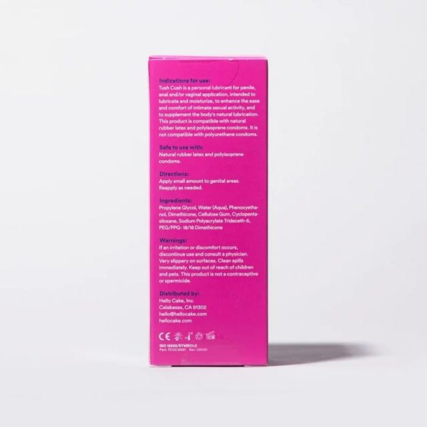 Hello Cake Tush Cush Lube, Personal Jelly Lubricant, Unisex, 1.7 fl oz - immagine 2