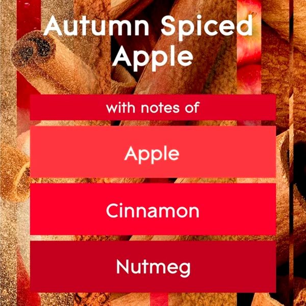 Glade Automatic Spray Refill, Air Freshener, Autumn Spiced Apple, 2 Refills, 6.2 oz Each - immagine 3