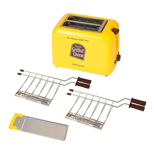 Nostalgia GCT2 Deluxe Grilled Cheese Sandwich Toaster - immagine 2