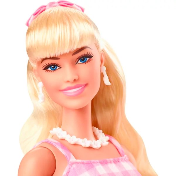 Barbie The Movie Collectible Doll, Margot Robbie as Barbie in Pink Gingham Dress - immagine 2