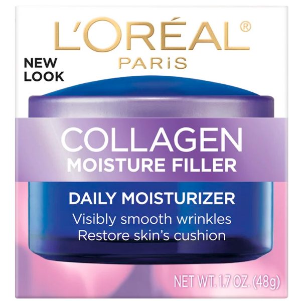 L'Oreal Paris Collagen Moisture Filler Day Night Cream, 1.7 oz - immagine 2