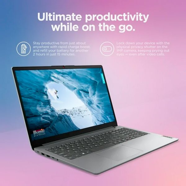Lenovo IdeaPad 1i 15.6_, Intel Core i5-1235U, 8GB RAM - immagine 3