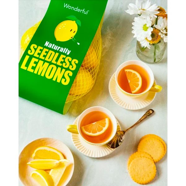 Fresh Seedless Lemons, 1 lb Bag - immagine 3