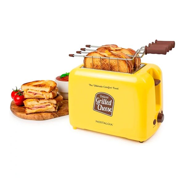 Nostalgia GCT2 Deluxe Grilled Cheese Sandwich Toaster - immagine 3