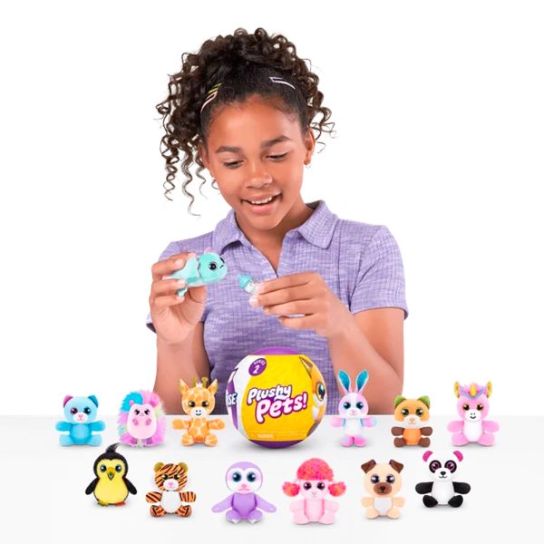 Plushy Pets Series 2 by Zuru Ages 3 and up Plastic Animal Collectibles - immagine 3