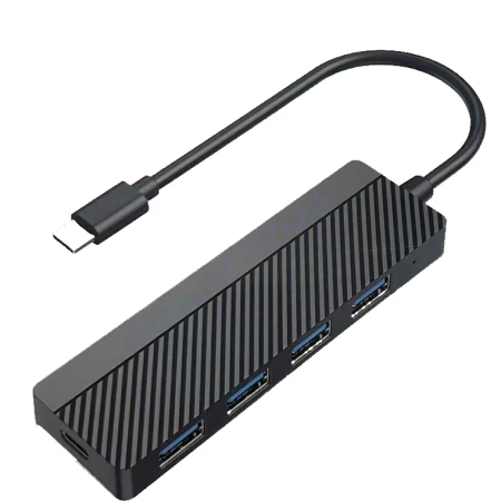 HUB TYPE-C CON 4 PORTE USB 3.0 EGA H2