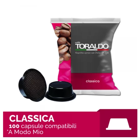 CAPSULE CAFFE' TORALDO CLASSICA A MODO MIO 100PZ
