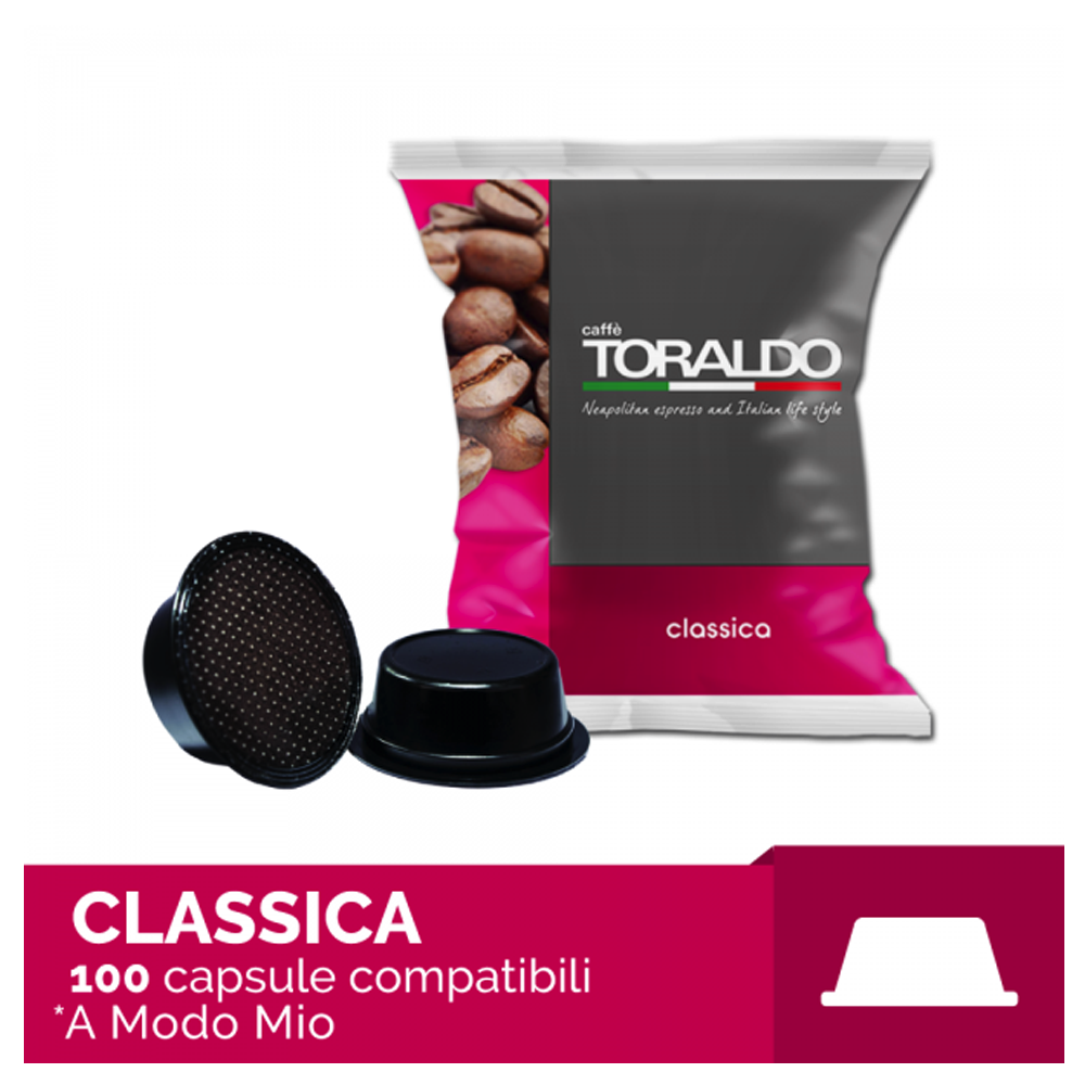 CAPSULE CAFFE' TORALDO CLASSICA A MODO MIO 100PZ
