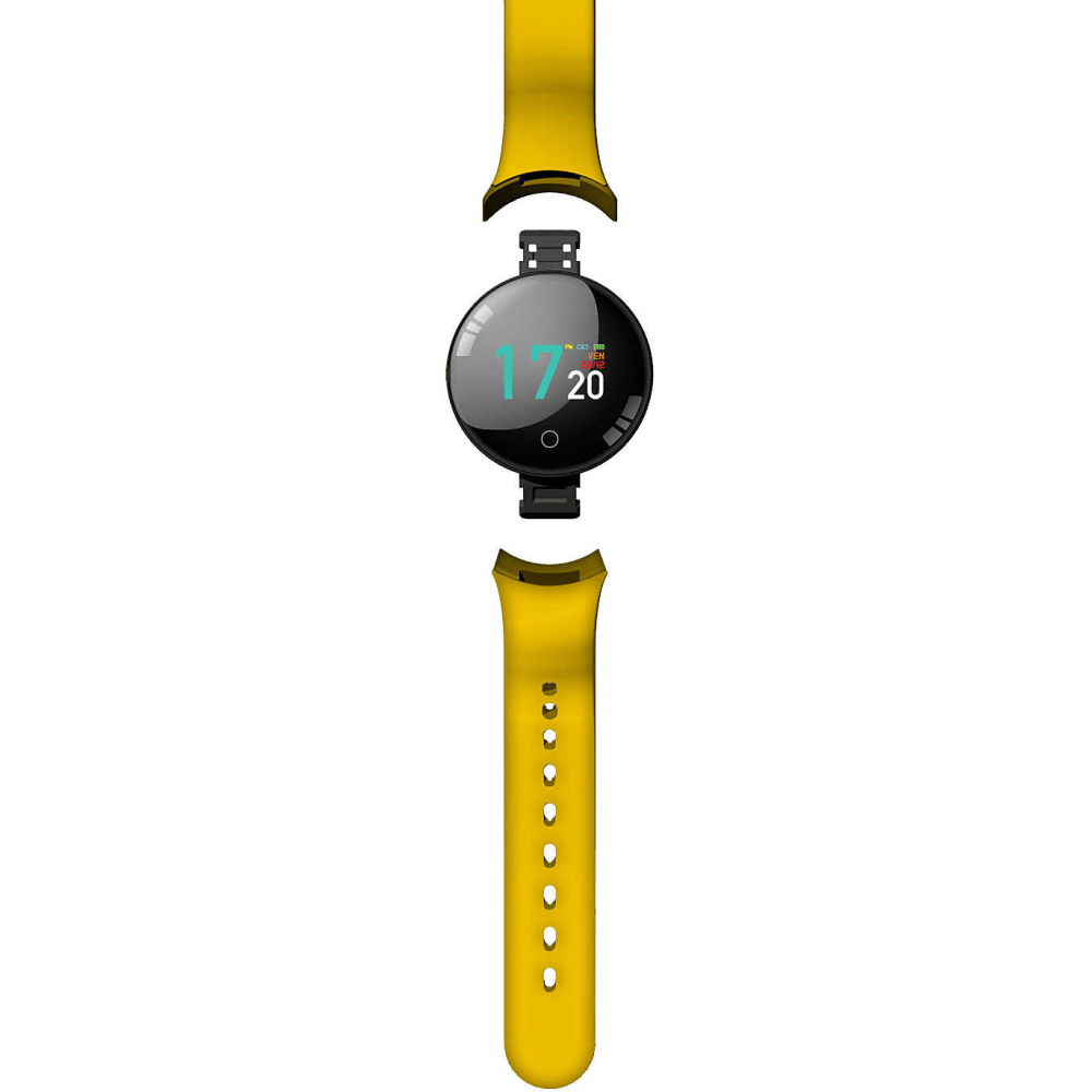 SMARTWATCH TECHMADE JOY COLOR WATERPROOF YELLOW - immagine 2