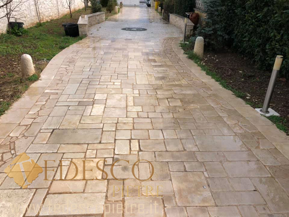 Mosaico squadrato anticato